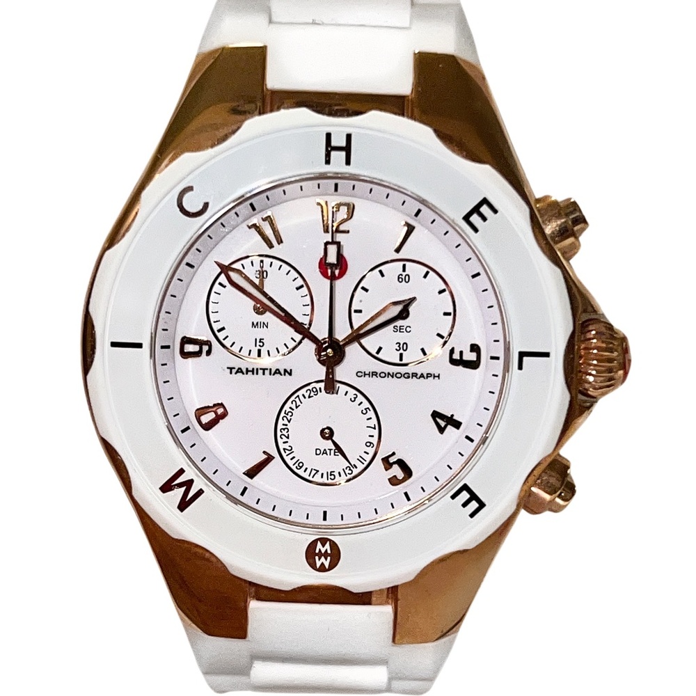 NEW IN BOX MICHELE Tahitian Jelly Bean Women’s Watch – 38mm